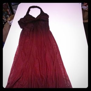 Ombre maxi dress
